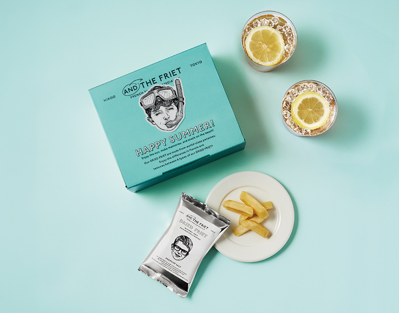 AND THE FRIET：夏ギフト：MINI 6-PACK GIFT BOX（提供写真）