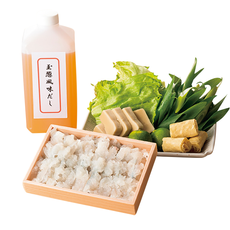 日本料理 櫻川：鱧しゃぶセット（提供写真）
