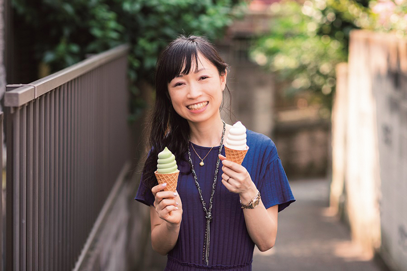 ソフトクリームマニア・高久早苗さん（提供写真）