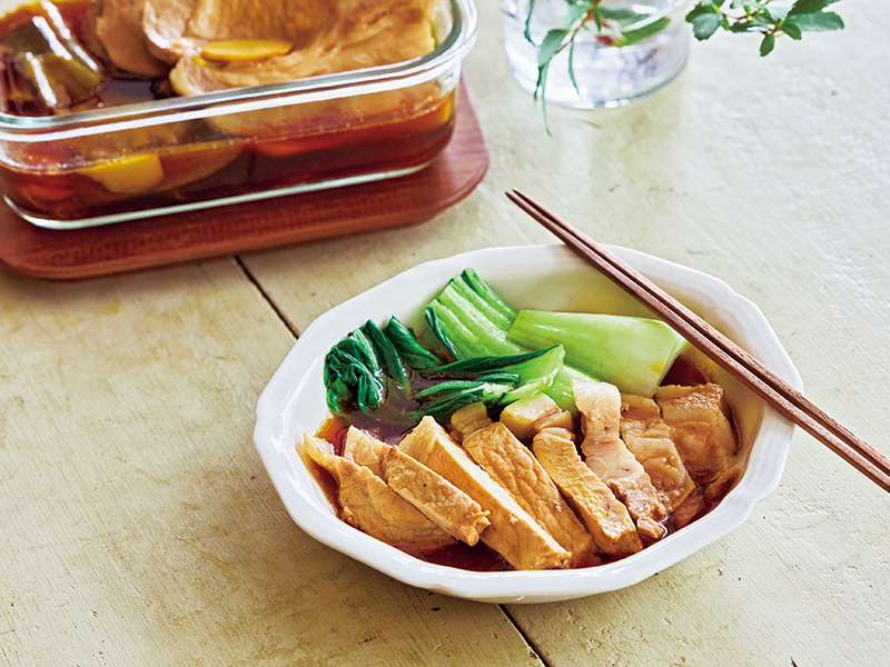 お酢で豚肉の常備菜づくり！