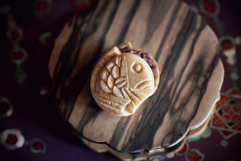 最中：焼きたての皮はサクサク