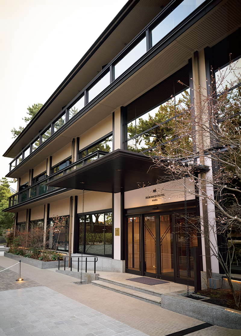 興福寺の旧境内に位置する登大路ホテル