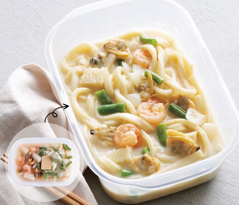 シーフードシチューうどん