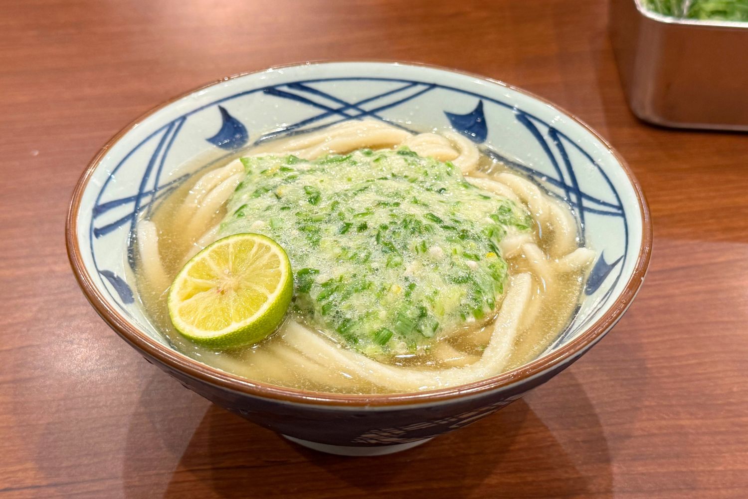 ねばとろ旨塩うどん（並690円）