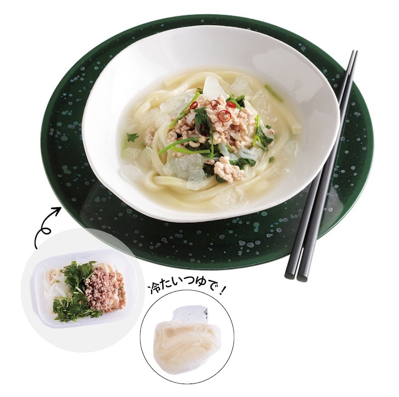 エスニックパクチーうどん