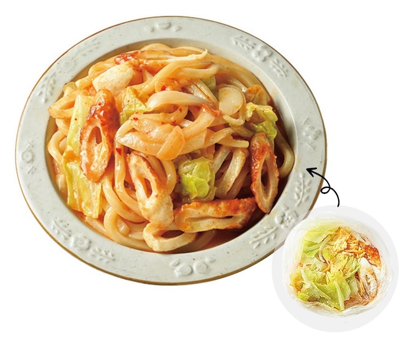 チーズタッカルビ風うどん