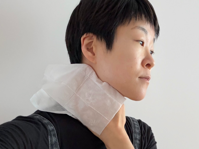 朝いちばん、シャワーを浴びる時間はないが、寝汗をどうにかしたい時によく使っている