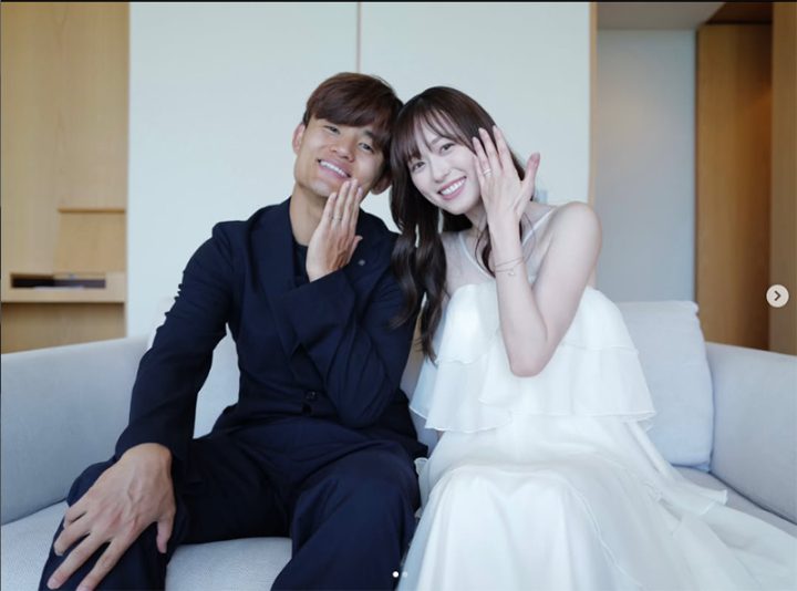 親目線で祝福したファンも多いとか（福原のインスタグラムより）