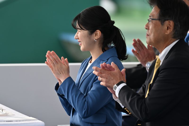 拍手を送られる場面も。（2026年10月、写真／JMPA）