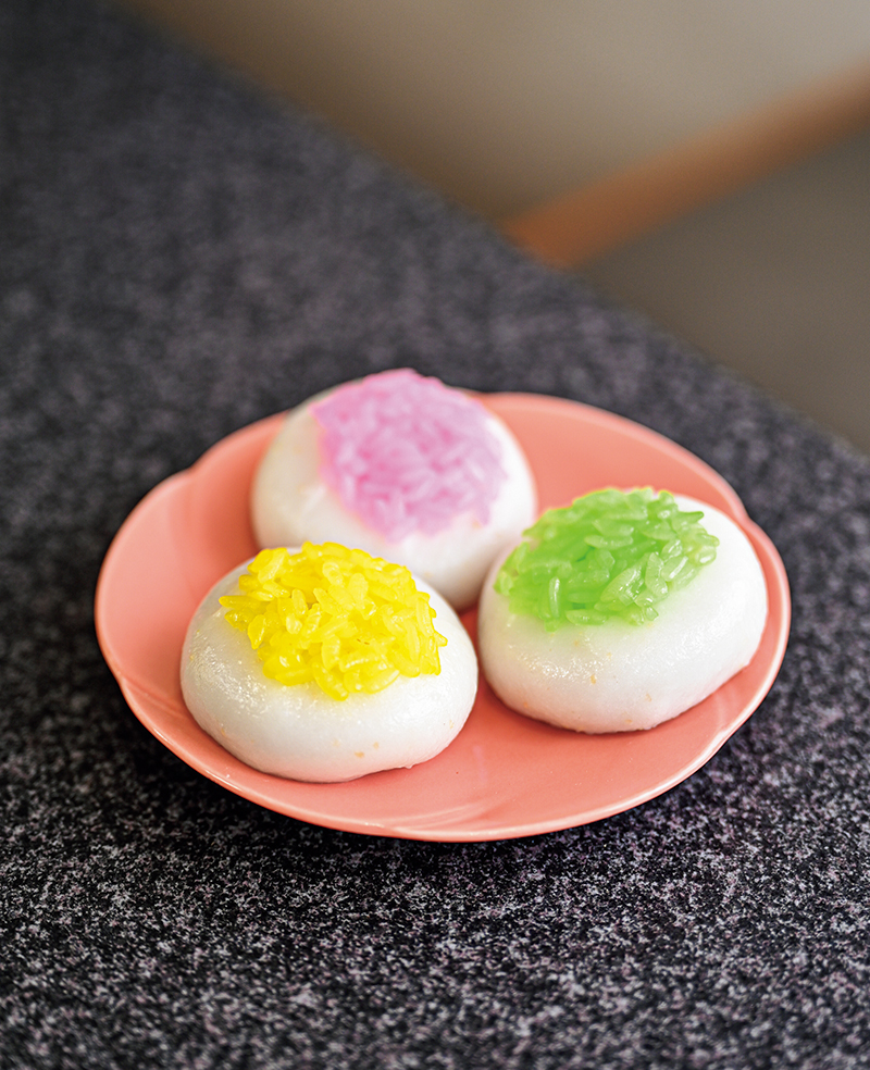 愛らしい『いが餅』は1個172円。