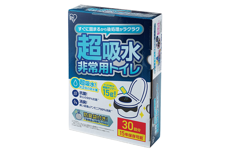 非常用トイレセット（30回分）／アイリスオーヤマ 3400円