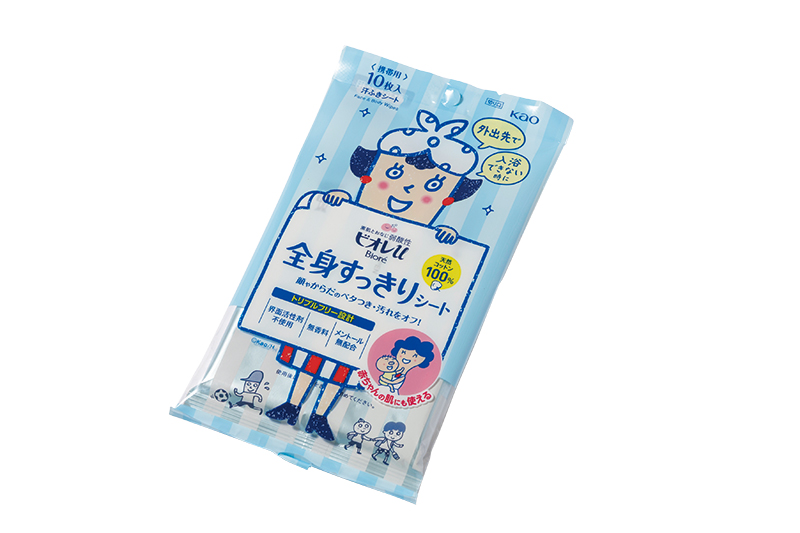 全身すっきりシート／花王 330円
