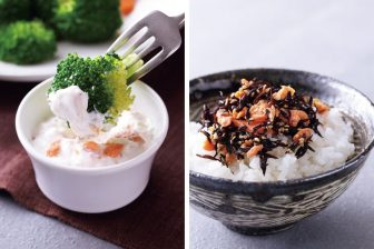 《鮭フレーク活用4レシピ》ふりかけだけでなく、野菜に合うディップにも！