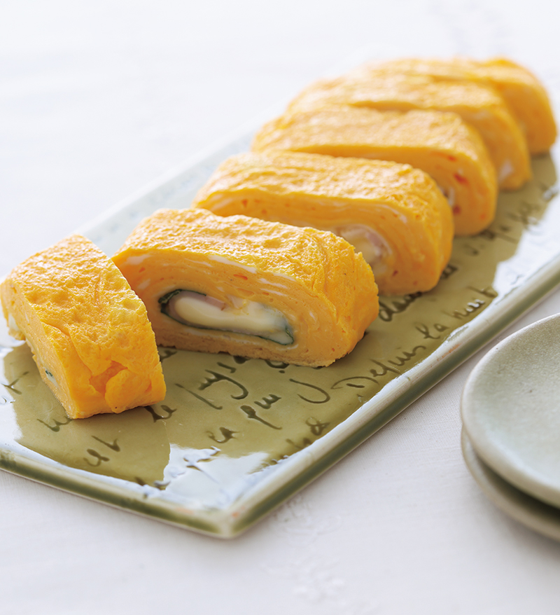 ハムチーズ卵焼き