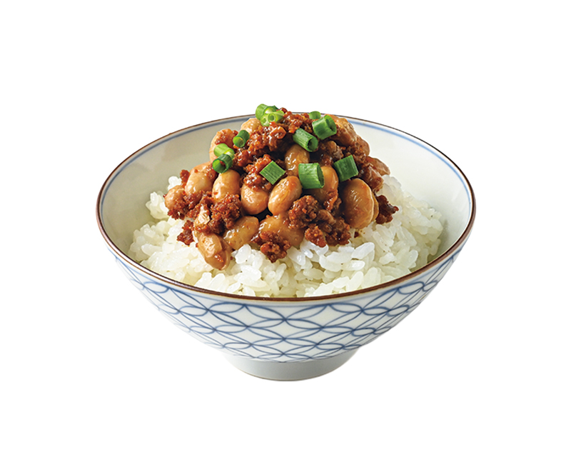 納豆と混ぜるだけ。甘辛と納豆が合う！