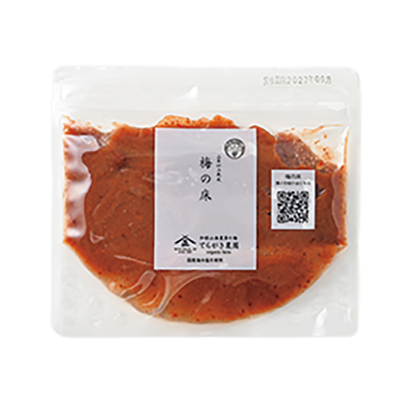 【三年以上熟成】そのまんま梅の床・てんさい糖 1袋250g 1963円