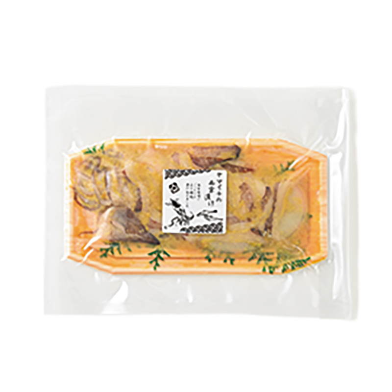 ヤリイカの西京味噌漬け（飯岡ヤマイチ水産）1パック150g 1620円&nbsp;