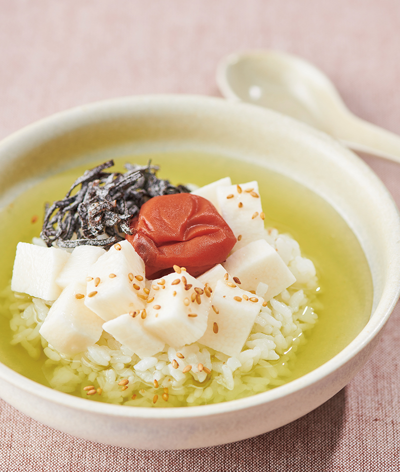 梅昆布茶漬け
