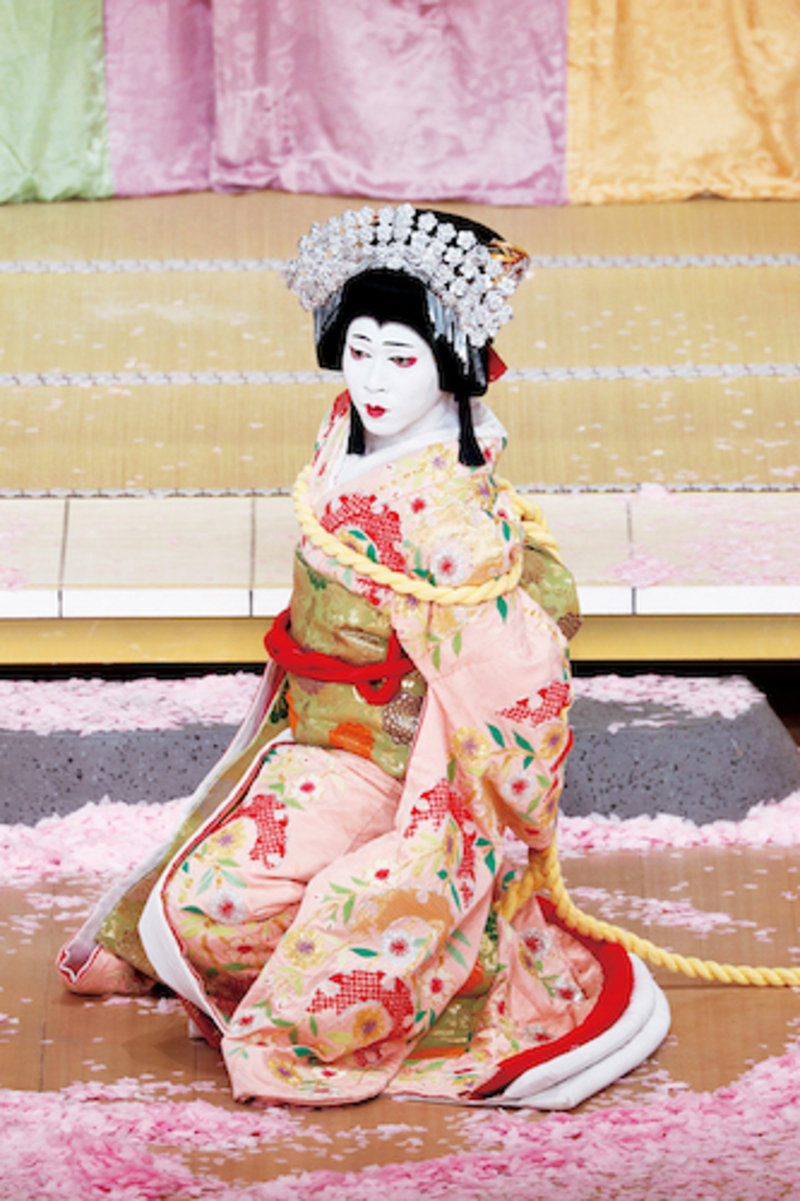『祇園祭礼信仰記』金閣寺、雪姫（歌舞伎の公式HPより）