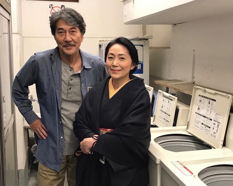 役所広司と石川さゆり（石川のインスタグラムより）