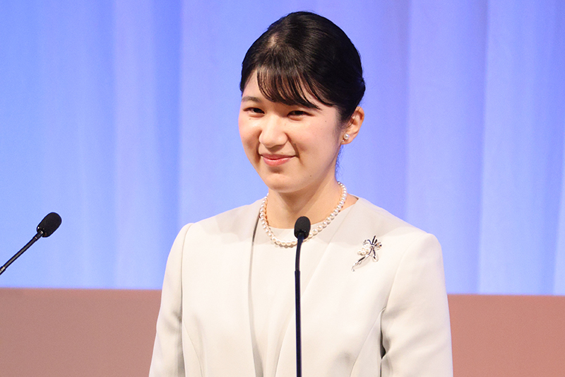 ご公務に邁進される愛子さま（撮影／JMPA）
