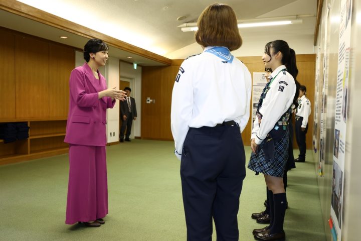 外国人向け防災パンフレット作成の取り組みが紹介された（2026年10月、写真／JMPA）
