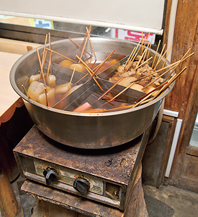年中提供しているおでんもぜひご賞味を