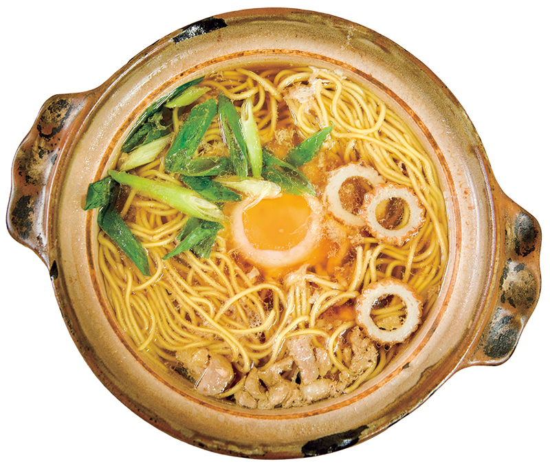 鍋焼きラーメン（並）700円