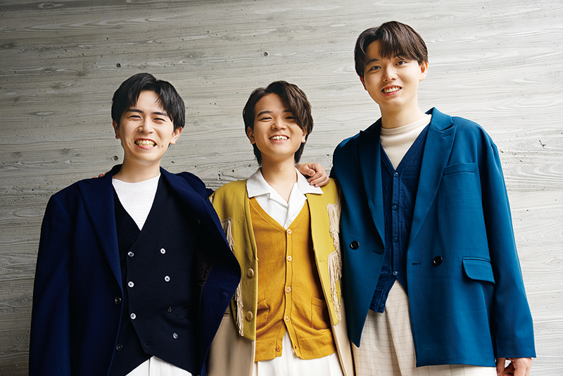 さわやかな3ショット