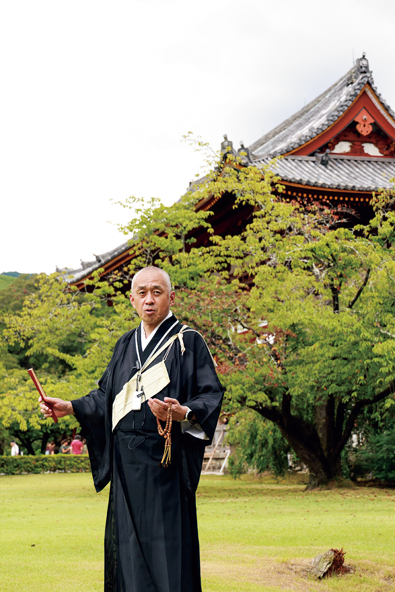 奈良、鎌倉、江戸の変遷を辿ってみてください。東大寺僧侶・上野 周真さん