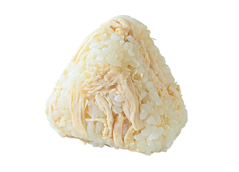 基本の鶏ささ身のおにぎり