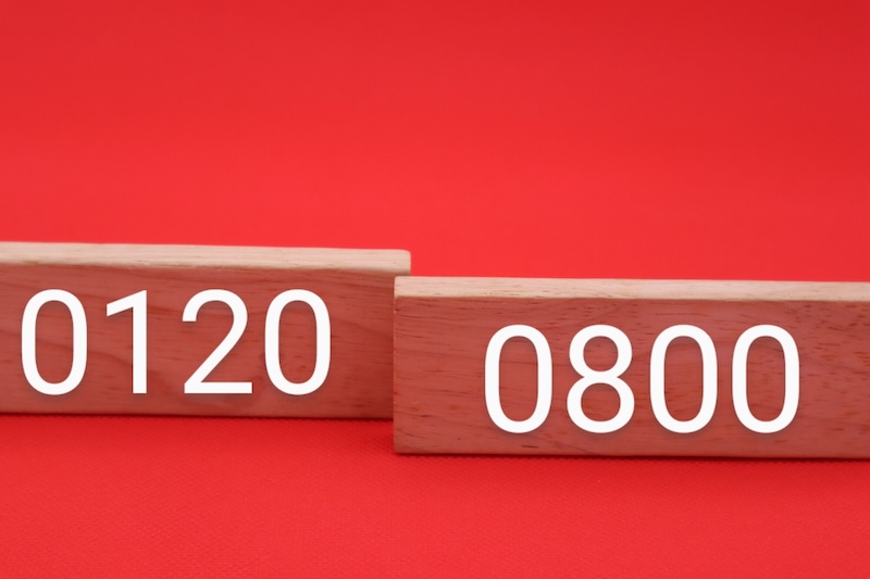 フリーダイヤルにかけられないことがある（写真／PIXTA）