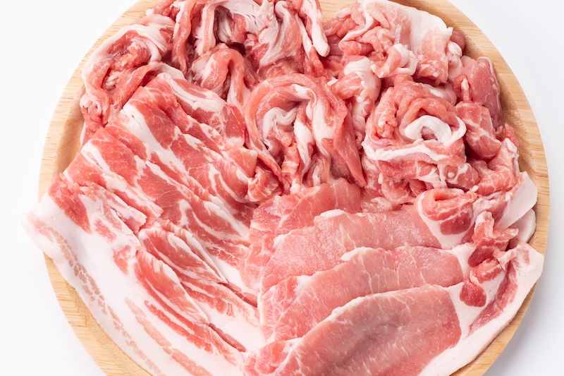 主役の豚肉は。今回のアンケートでは豚バラ肉が人気！