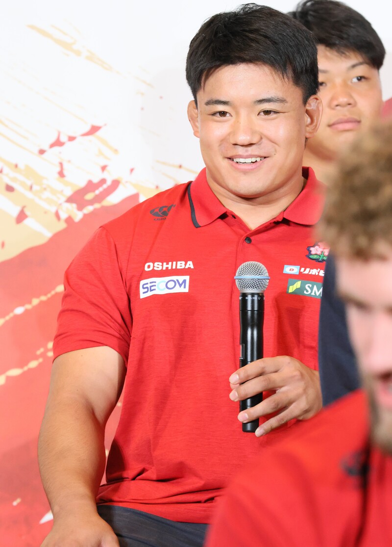 「2代目笑わない男」こと大塚壮二郎選手。爽やかな笑顔がまさかのチャームポイントのよう
