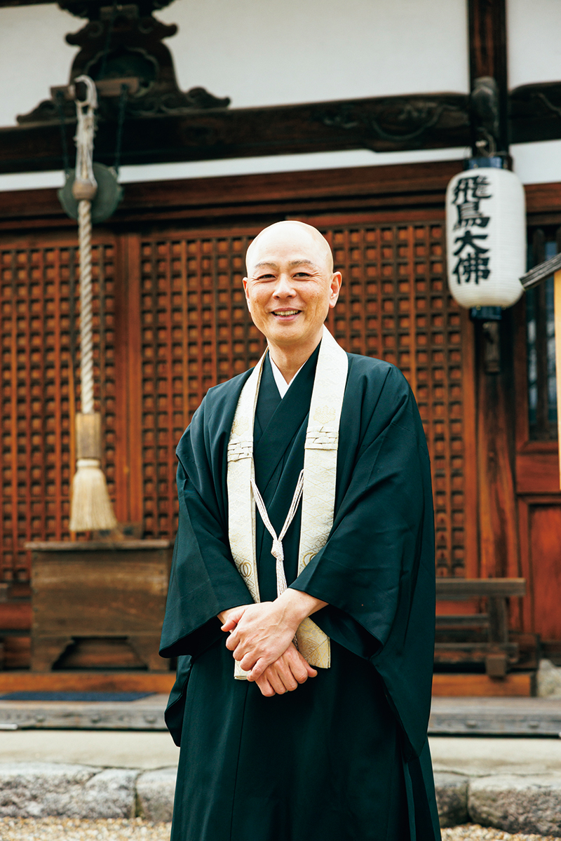 飛鳥寺 住職　植島寶照さん