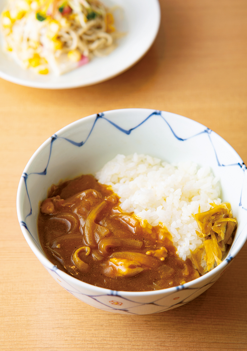 つくりおきカレーペーストで「和だしカレー丼」