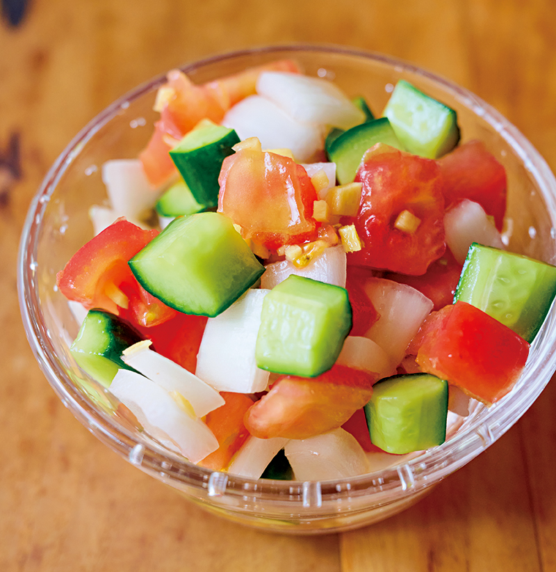 カチュンバル風「野菜のマリネ」