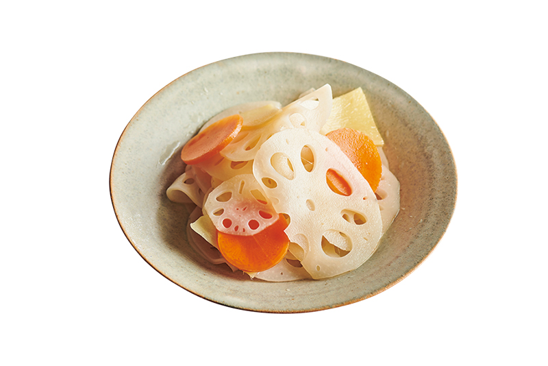 れんこんの甘酢漬け