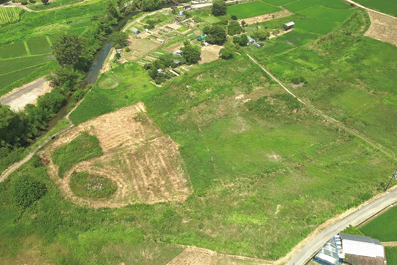 飛鳥京跡苑池　写真提供：世界遺産「飛鳥・藤原」協議会