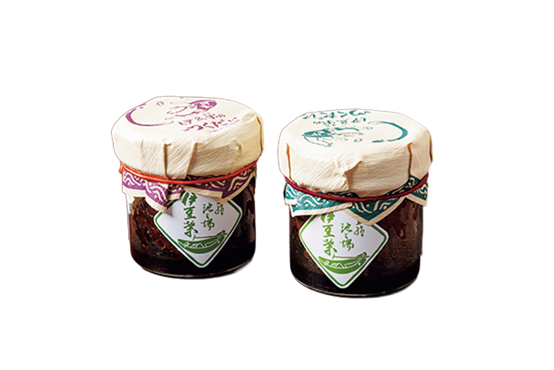 【お取り寄せ】『伊豆榮特製 鰻佃煮』4968円（山椒、生姜 2個入）。電話注文にて販売。