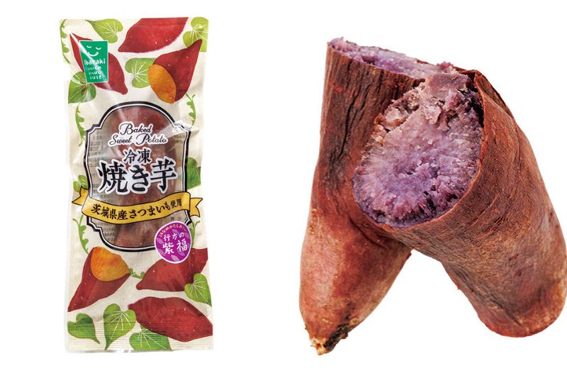 冷凍焼き芋 行方（なめがた）の紫福（しふく）