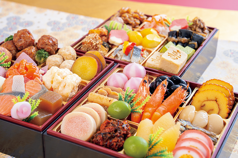 千賀屋謹製 迎春おせち料理「千賀屋のおもいやり」和風三段重
