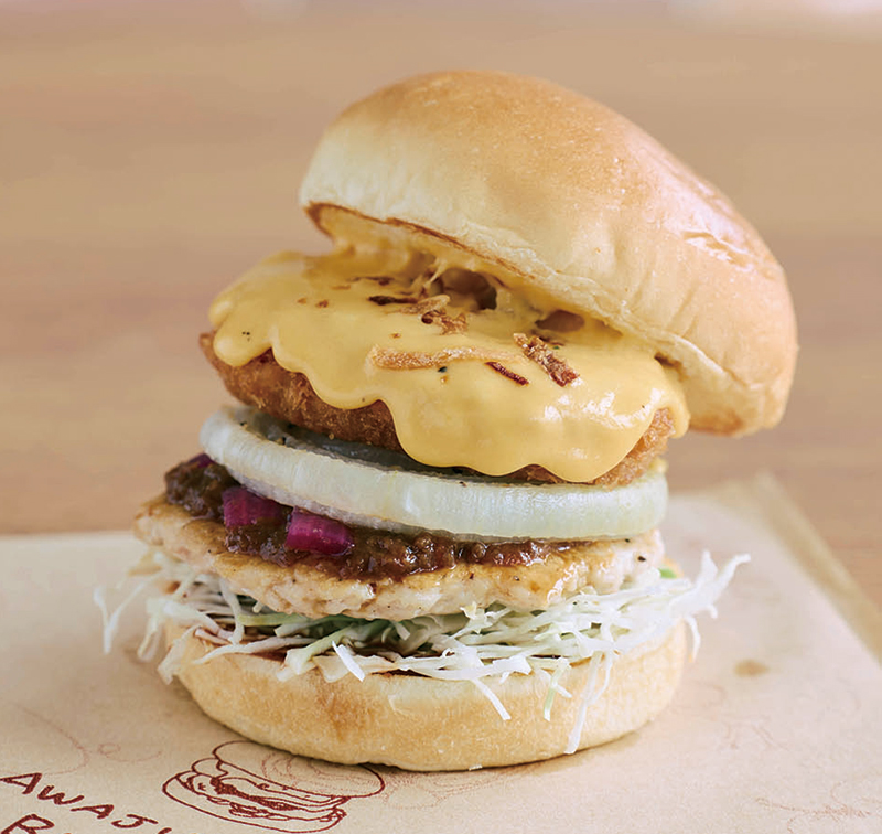 「オニオングラタンバーガープレミアム」（1400円）
