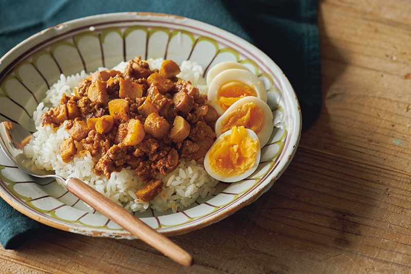 ごぼうのドライカレー