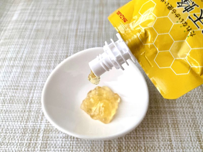 寒天入りだから、まとまりのある質感が特徴